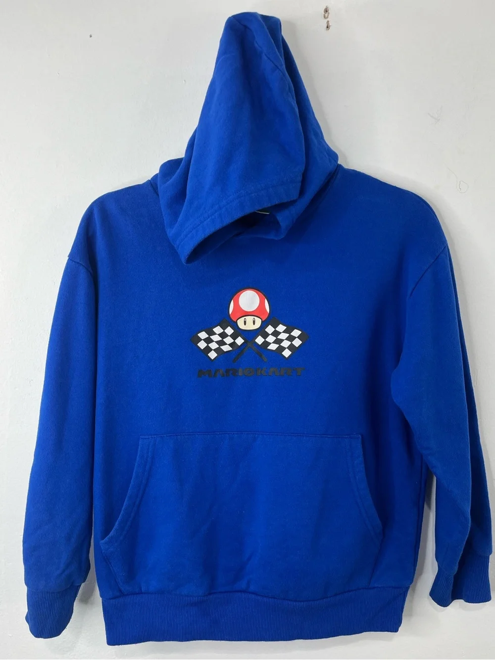 Mario Kart Boys Size 8 Racing Graphic Hoodie